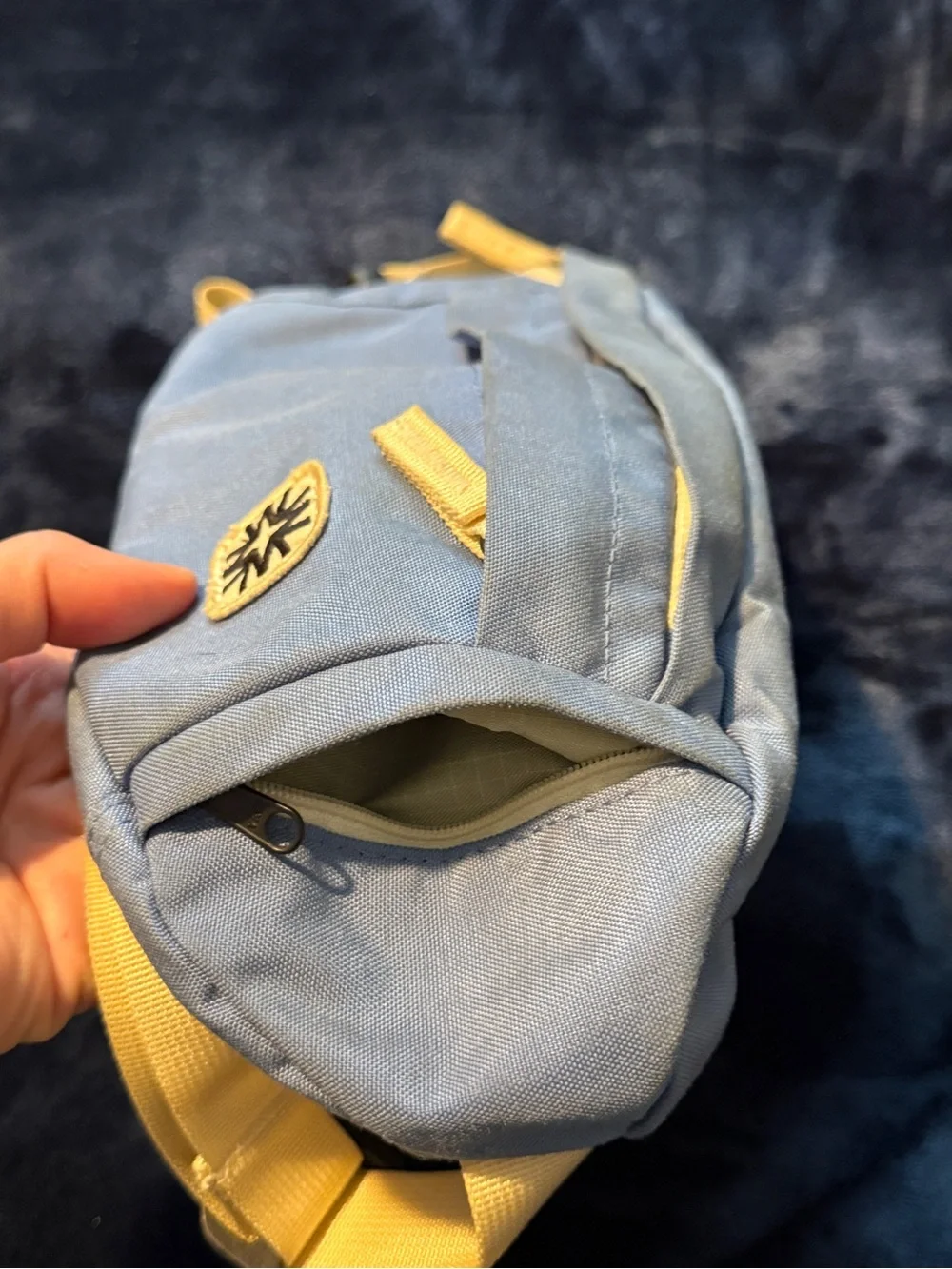 Walker goods Hip pack Fanny pack light blue